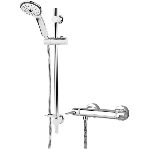 Bristan - Design Utility Lever FastFit Bar Mixer Shower with Shower Kit