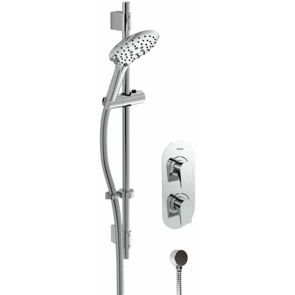 Bristan - Hourglass Dual Concealed Mixer Shower with Shower Kit