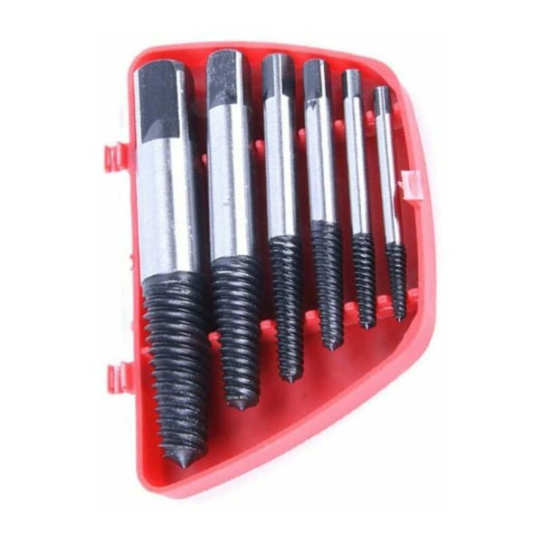 Broken Screw Extractor Multi-Split Screw Extractor Kit Stainless Steel Hardness Broken Screw Bolt Extractor Easy to Take Off Suitable for Removing