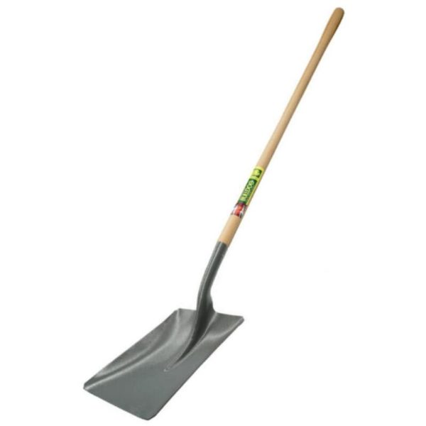 Bulldog 2213 No.6 Square Shovel Long Ash Handle