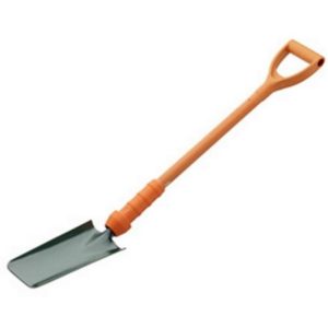 Bulldog PD5CLINR Insulated Cable Laying Shovel with 28" Fibreglass YD Handle * Treaded *