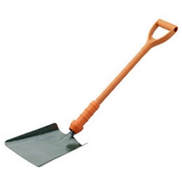 Bulldog - PD5SM2INR Insulated Square Mouth Shovel 28' Fibreglass yd Handle *Treaded*