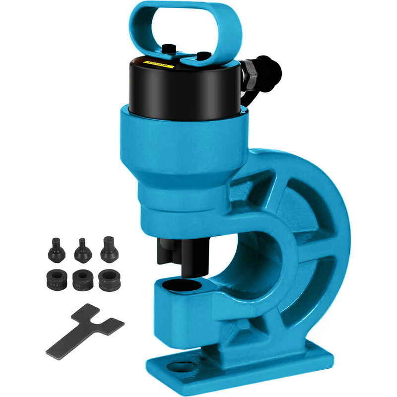 CH-60 Hydraulic Hole Puncher Punching Machine Hole Digger Hydraulic Hole Punching Tool for Copper Aluminum Iron Stainless Steel Plate, with 31T