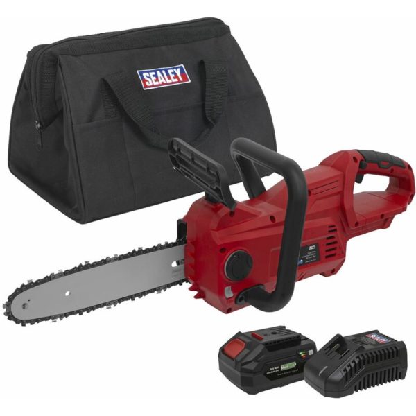 CP20VCHSKIT1 Cordless Chainsaw 25cm 20V 4Ah SV20 Series Kit - Sealey