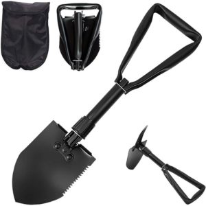 Camping Multifunctional Folding Shovel, Detachable Portable Spade Kit, Shovel For Camping, Beach, Hiking, Outdoor, Fishing, Gardening, Auto Emergency,