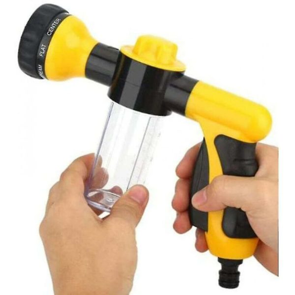 Car Foam Sprayer Nozzle Water Sprinkler with Soap Tank