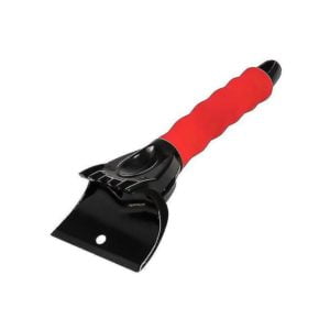 Car Ice Scraper Snow Shovel Windshield Auto Defrosting Car Winter Snow Removal Cleaning Tool(Red)