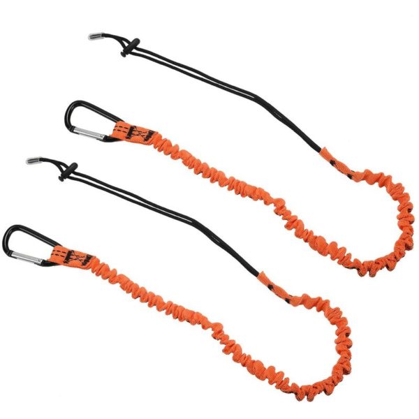 Carabiner Lanyard Retractable Safety Telescopic Elastic Climbing Tool