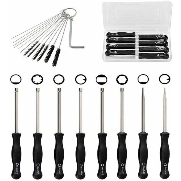 Carburetor adjustment tool set for common 2-stroke carburetor engines - carburetor adjustment tool set carburetor tuning adjustment tool (8 pieces +