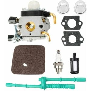 Carburetor with Air Filter Fuel Hose for Stihl FS55 FS38 FS45 FS46 FS55C FC55 FS74 FS75 FS76 FS80 KM85 Brush Cutter