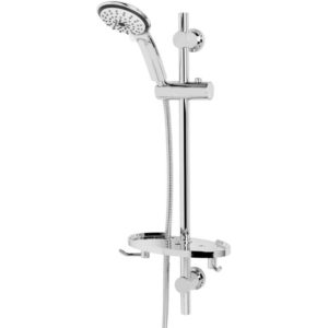 Casino Shower Kit with 5 Function Large Handset - Chrome - Bristan
