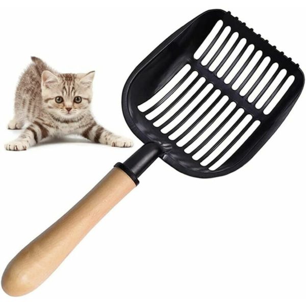 Cat Litter Shovel, Metal Cat Scoop, Pet Litter Shovel, Non-Stick Pet Litter Shovels