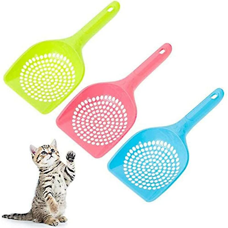 Cat Litter Shovel Pet Litter Shovel Cat Litter Box Dog Shovel Poop Catcher S Pet Clean Cleaning Supplies (Small Hole)