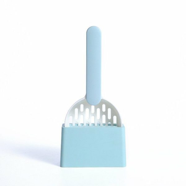 Cat Litter Shovel and Cat Litter Scooper - Premium abs Plastic Cleaning Tool - Durable and Easy to Clean - 1 Piece (Base)