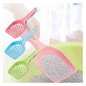 Cat litter box shovel Mini pallet litter box, 3 pieces in different colors