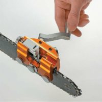Chainsaw Sharpening Jig - Hand Crank Chainsaw Sharpener - Suitable for All Types of Chainsaws and Electric Saws (1 Piece)