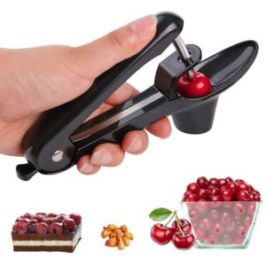 Cherry Pitter Tool, Portable Olive And Cherry Pitter Remover, Multi-function Fruit Corer And Pitter Remover