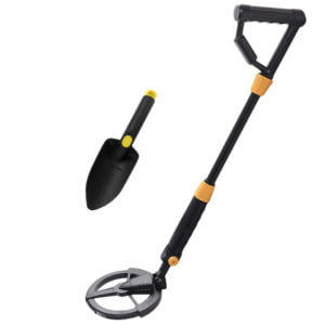 Children Underground Metal Detector Gold Detectors Treasure Hunter Tracker Seeker Metal Circuit Detector with Shovel (Type-1 Handle with Shovel)