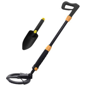 Children Underground Metal Detector Gold Detectors Treasure Hunter Tracker Seeker Metal Circuit Detector with Shovel,model: Type-2 Handle with Shovel