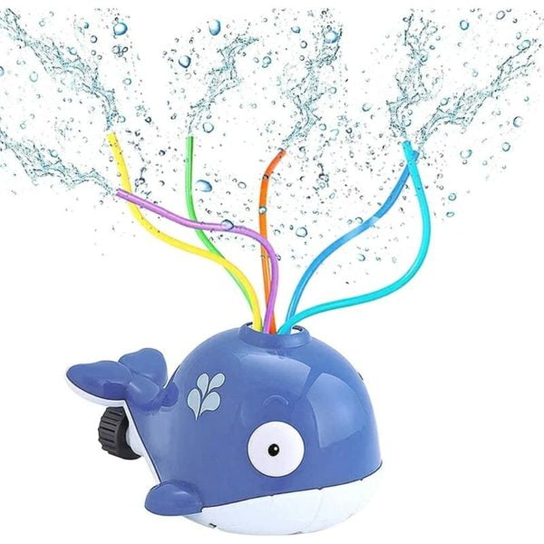 Children's Sprinkler, Kid's Toy Sprinkler, Whale Water Sprinkler Toy, Sprinkler Toys for Kids, Whale Toy for Pool, Garden, Lawn, Outdoor Play