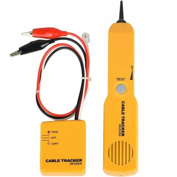 Circuit Tester, Cable Locator and Tone Generator, Network Cable Tester RJ-11 Connector, Locating and Locating Wires and Cables, Testing Circuit