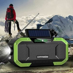 Colors Multifunction Bluetooth Speaker Radio Solar Hand Crank Generator Powered Ipx6 Weather Radio Use Emergency Speaker