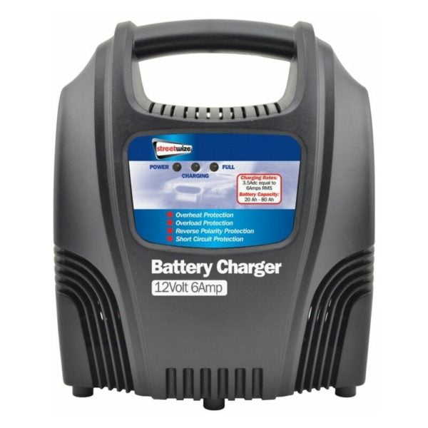 Compact Battery Charger 6amp 12v - SWCBC6 - Streetwize