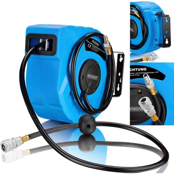 Compressed Air Hose Hose Reel Wall Hose Reel 1/4 Inch Connection