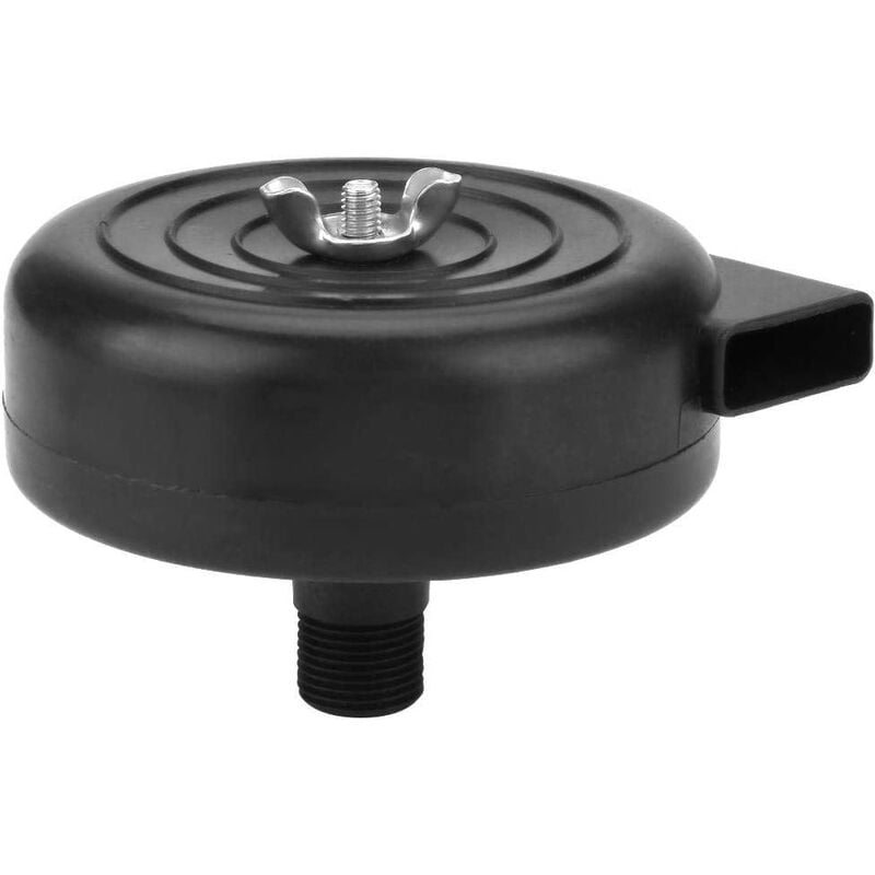 Compressor Air Filter, 16mm 3/8pt Air Compressor Intake Filter, Male Thread Air Compressor Muffler Filter Muffler(2pcs,16mm)