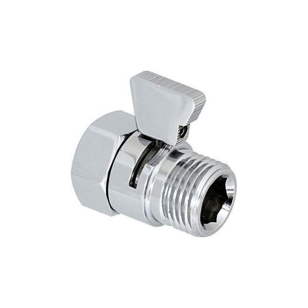 Copper shut-off valve - for Shower Head, to Adjust the Water ...