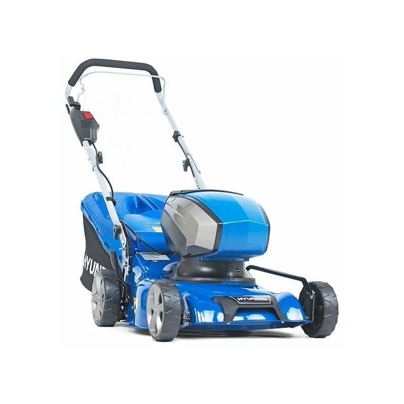 Cordless Battery Powered Lawnmower Hyundai HYM40LI420P 40V Lithium-Ion 42cm Cutting Width With Battery and Charger