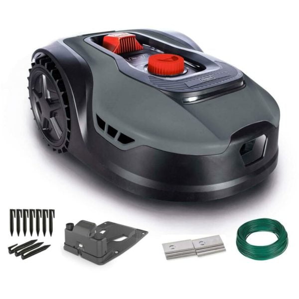 Cordless robotic lawn mower 500M2 18CM wifi bluetooth Scheppach RLM500W