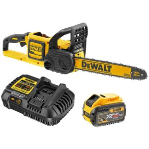 DCM575T1 54v xr Flexvolt Cordless 40cm Chainsaw Brushless with 1x 6Ah Battery and Charger - Dewalt