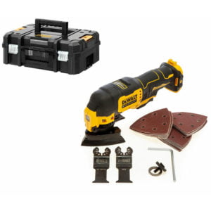 DCS353NT 12V xr Brushless Multi Tool Naked With Accessories and Case - Dewalt