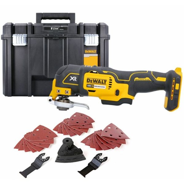 DCS355N 18V Brushless Oscillating Multi-Tool With Accessories & Case - Dewalt
