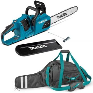 DUC355Z Twin 18v / 36v lxt Cordless 35cm 14 Chainsaw Li-ion Bare & Bag - Makita