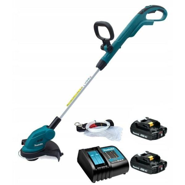 DUR181 lxt 18v Cordless Line Trimmer Strimmer 2 x 2.0Ah Batteries Charger - Makita