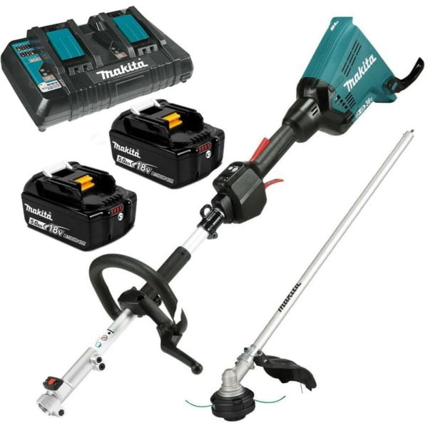 DUX60PT2 Brushless Twin 18v 36v lxt Split Shaft Multi Tool + Brush Cutter - Makita