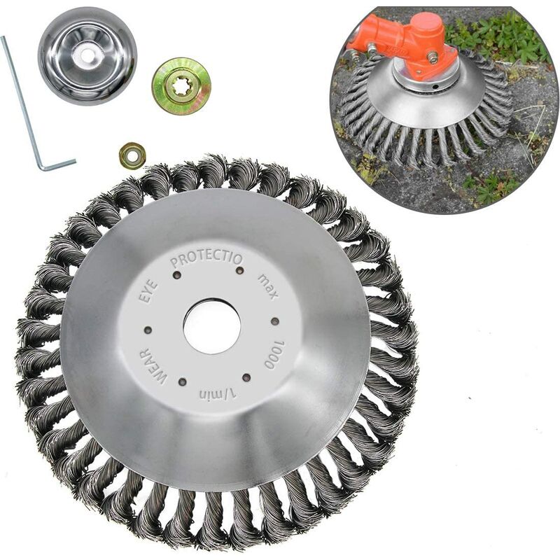 Derusting deals weeding wheel