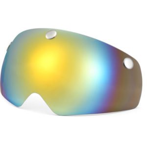 Detachable Magnetic Visor for Bike Helmet UV Guard for Men Women - Multicolor,Magnet Visor