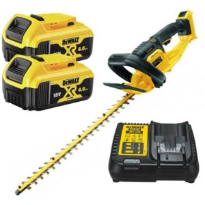 Dewalt - DCM563M2 18v Cordless Hedge Trimmer Cutter + 2 x 4.0ah Battery + Charger