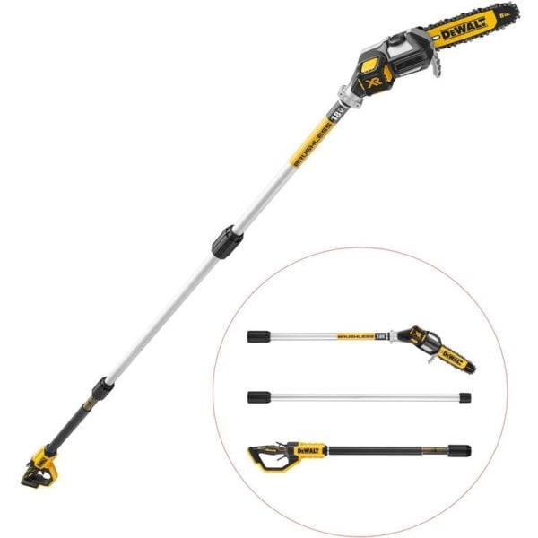 Dewalt - DCMPS567N 18v xr Brushless Pole Saw Chainsaw Pruner Split Shaft - Bare