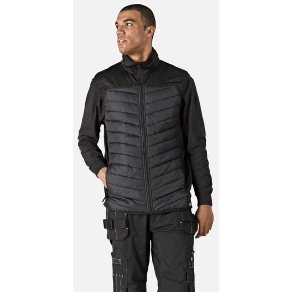 Dickies Generation Hybrid Bodywarmer Work Gilet Black (Sizes M-XXL)