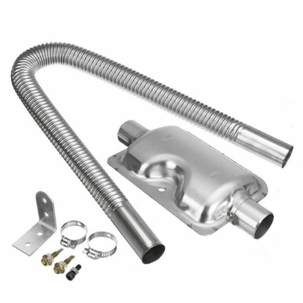 Diesel Air Parking Heater 600mm Exhaust Pipe 24mm Muffler Muffler Set Kit