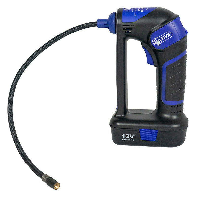 Digital Cordless Air Compressor Tyre Inflator With Light - Hyfive