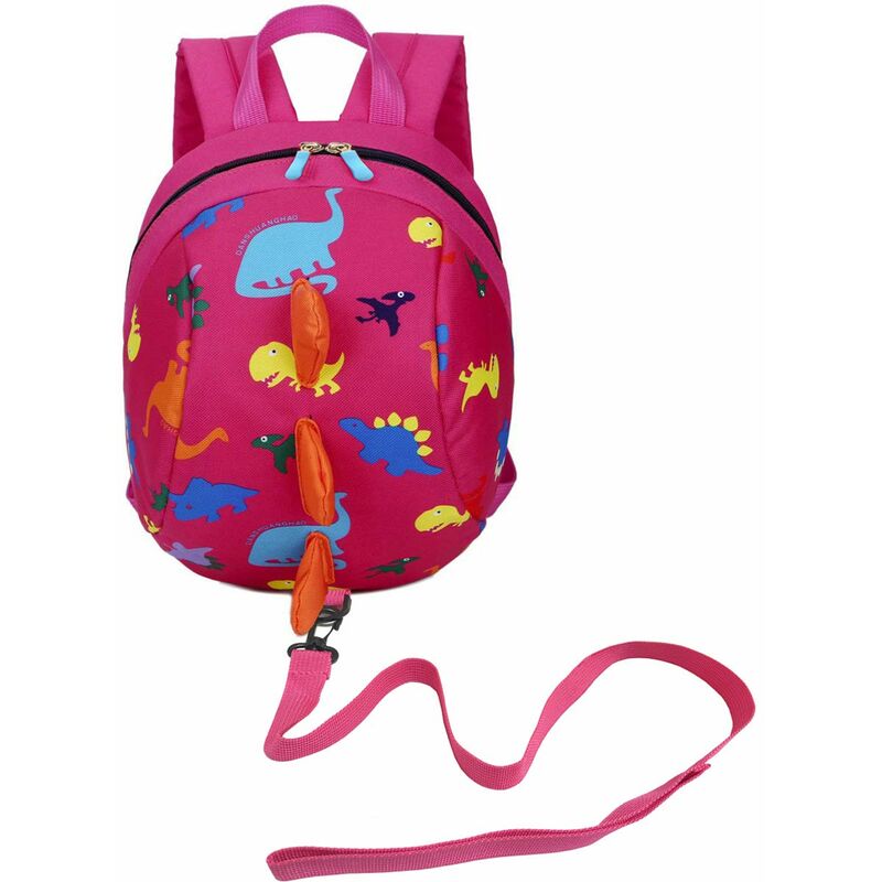 Dinosaur Toddler mini backpack with leash,children Kids baby harness bookbag