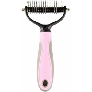 Dog Brush Comb for Dogs and Cats to Remove Undercoat and Grooming Long Pet Rake Long Comb Grooming Brush