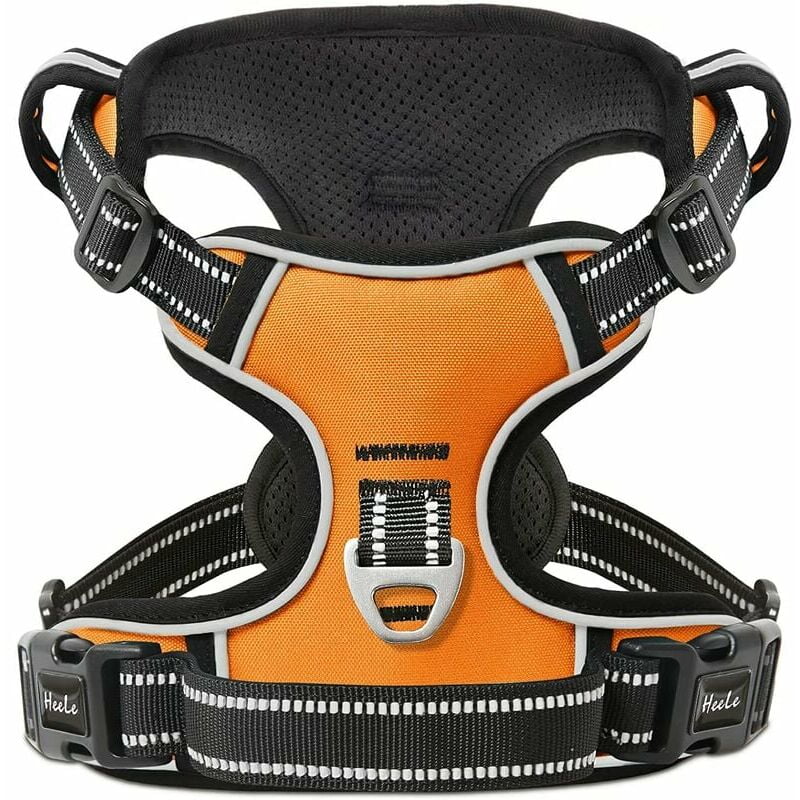 Picture of Dog Harness Anti Pull Dog Harness Reflective Control Padded Handle 2 ...