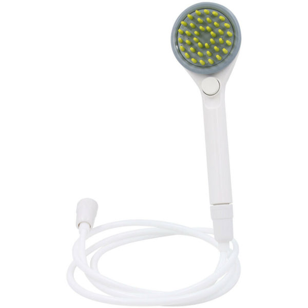 Dog Shower Sprayer, Pet Bathing and Scrubber Tool, Dog Massage Brush with Extension Hose , Grooming Tool for Bathtub Brush Head Indoor and Outdoor Use