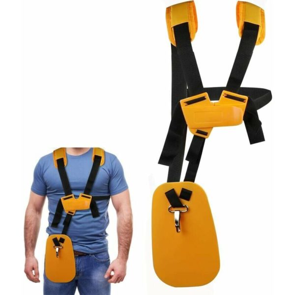 Double shoulder harness for brush cutter (double shoulder)